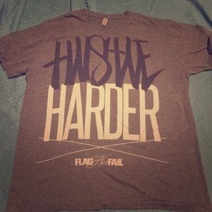 XL FLAG NOR FAIL “HUSTLE HARDER” T-shirt